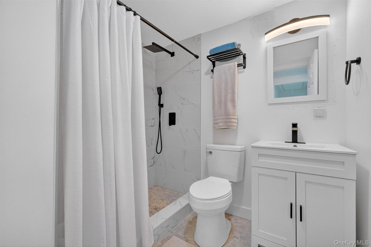 Bathroom, Interior, Marble Walls