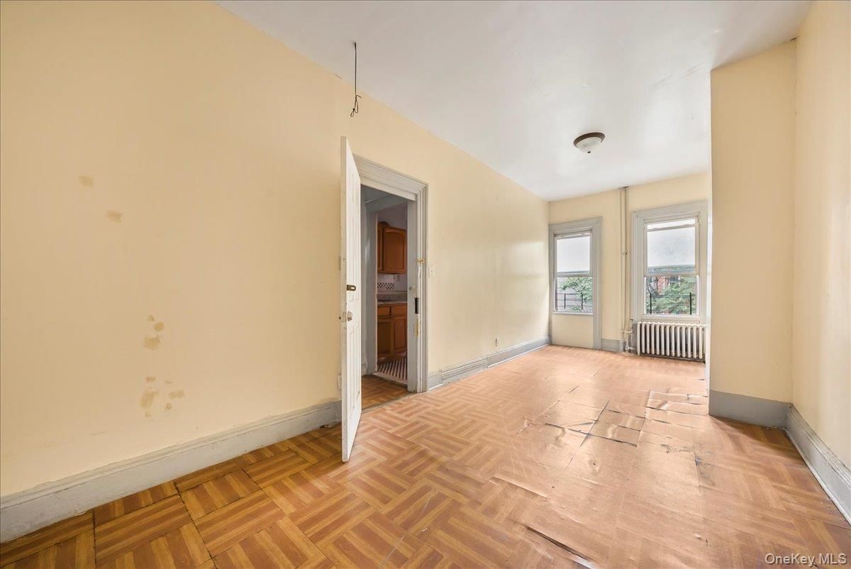 Empty room, Interior, Wood Texture Flooring