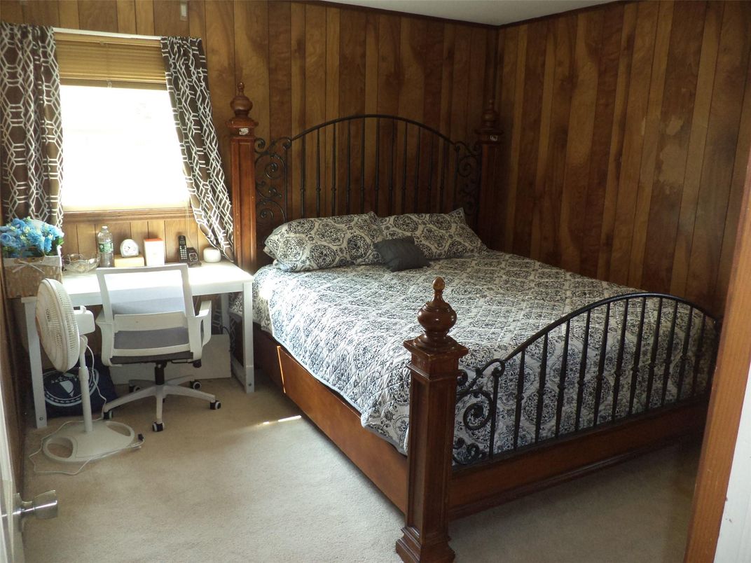 Bedroom, Home Office, Interior, Wooden Walls