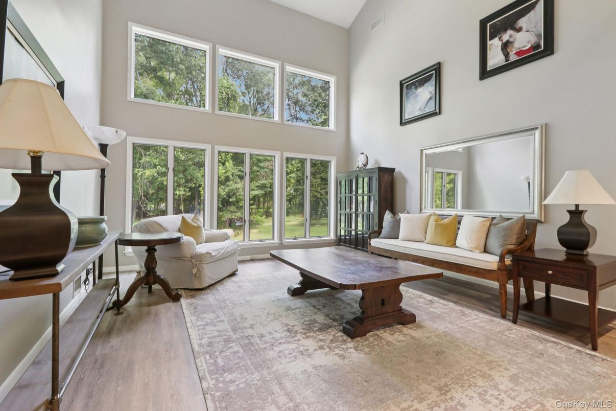Interior, Living room, Sun Room, Wood Texture Flooring
