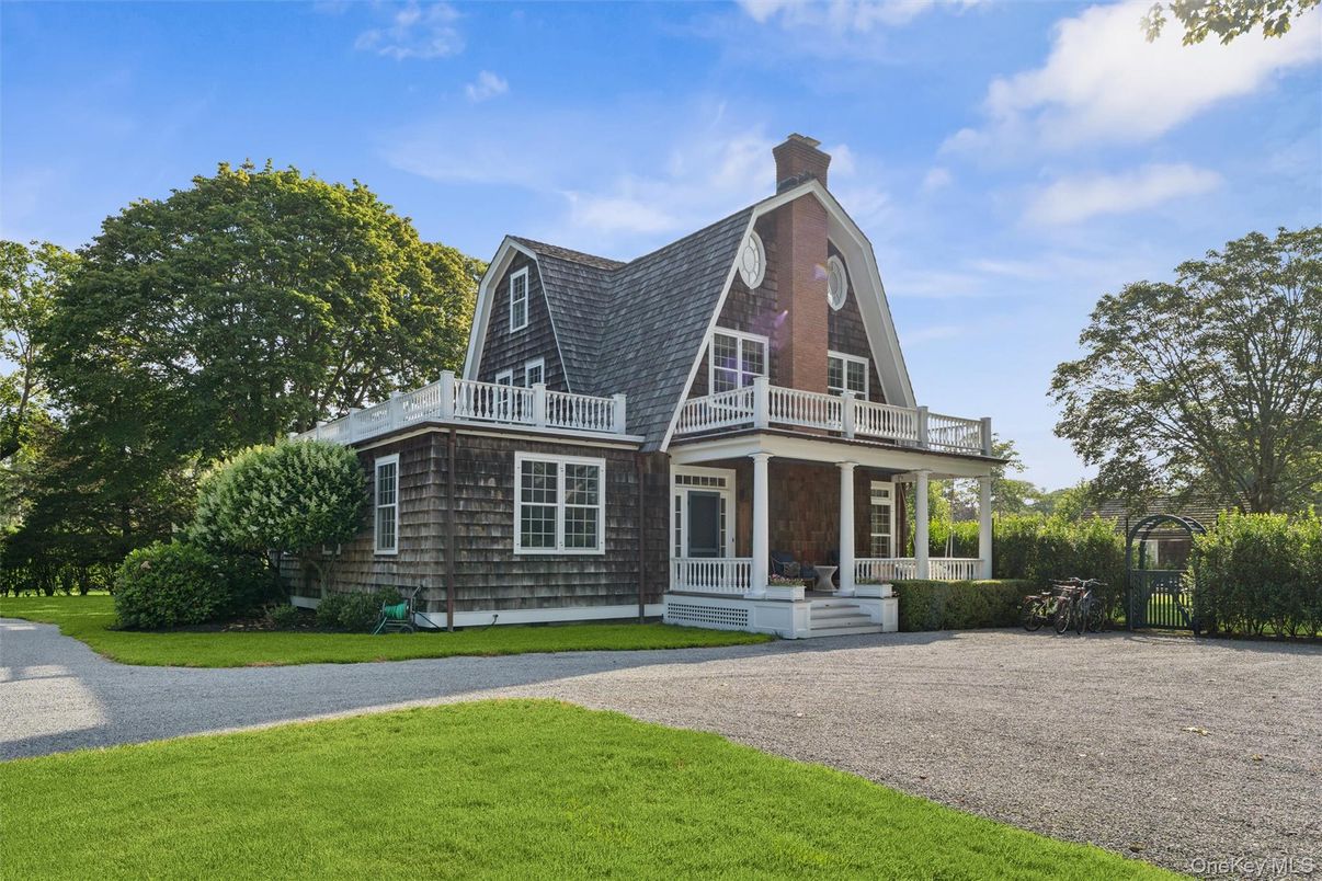 Backyard, Exterior, Facade, Tudor Revival