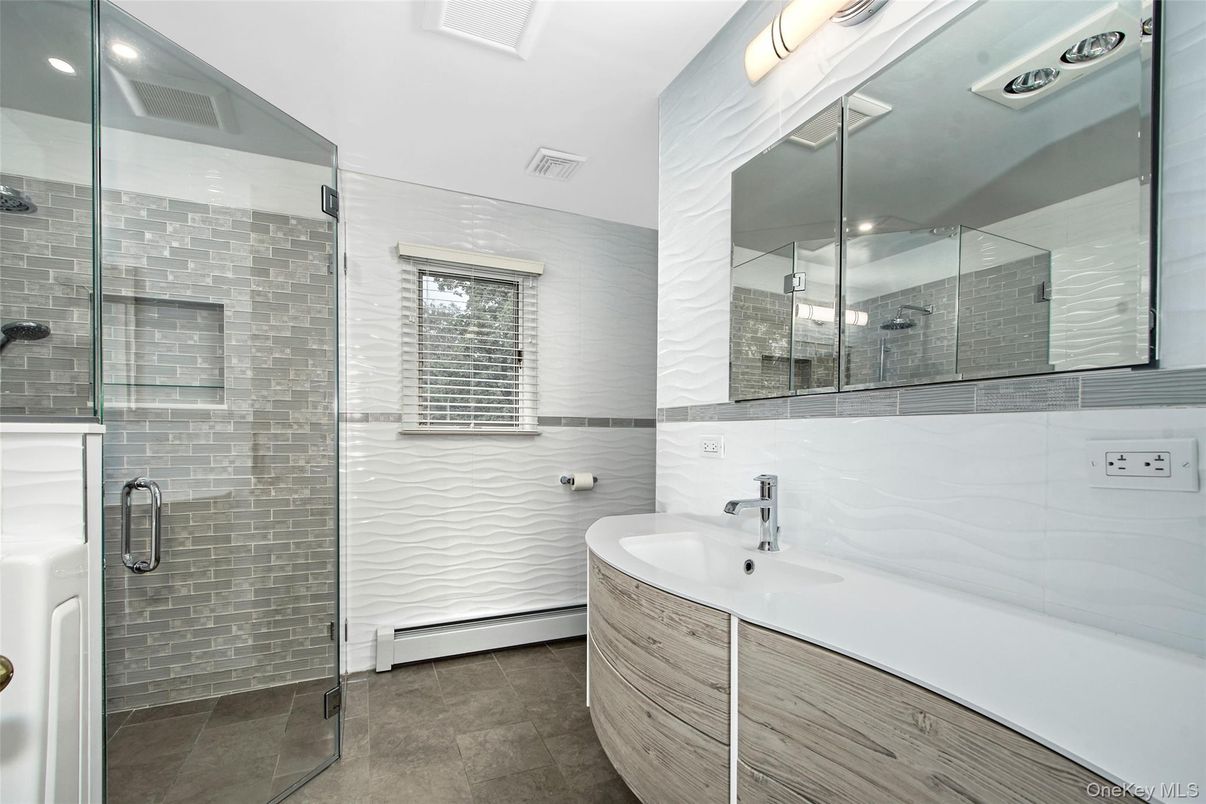 Bathroom, Glass Shower, Interior