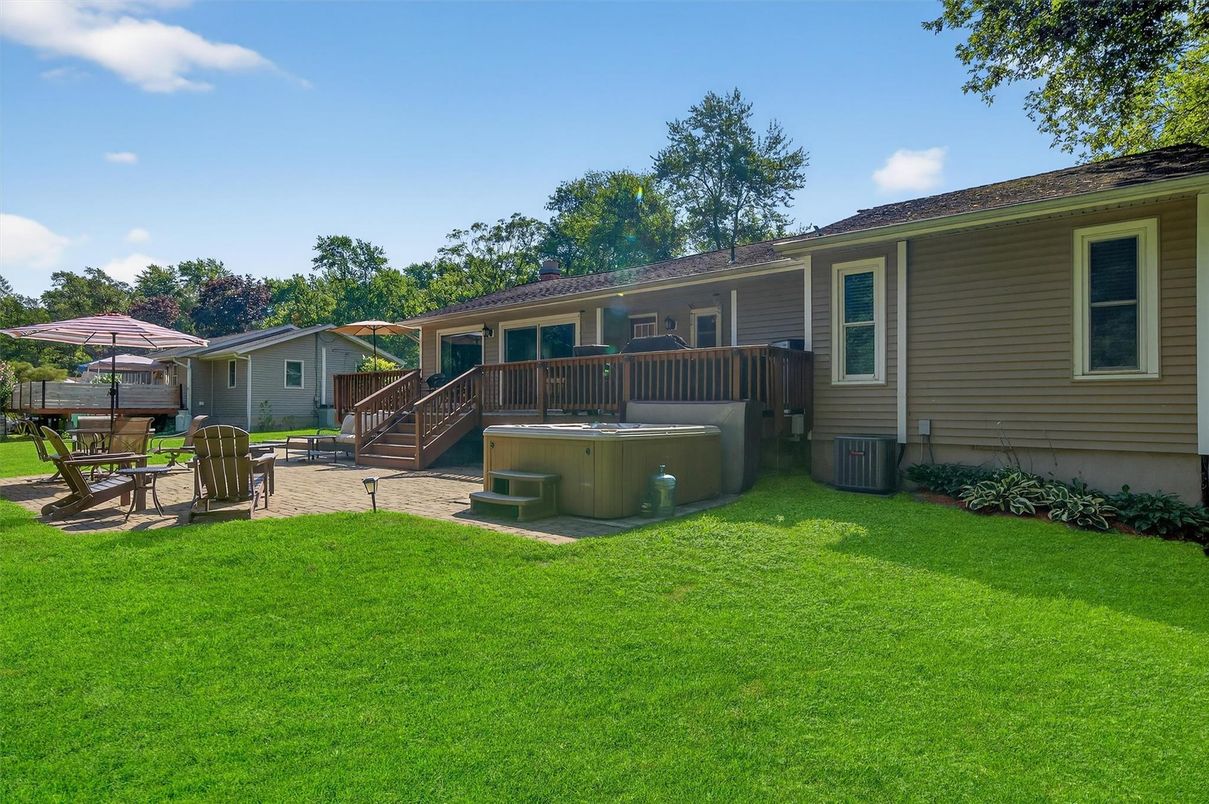 Backyard, Exterior, Hot Tub