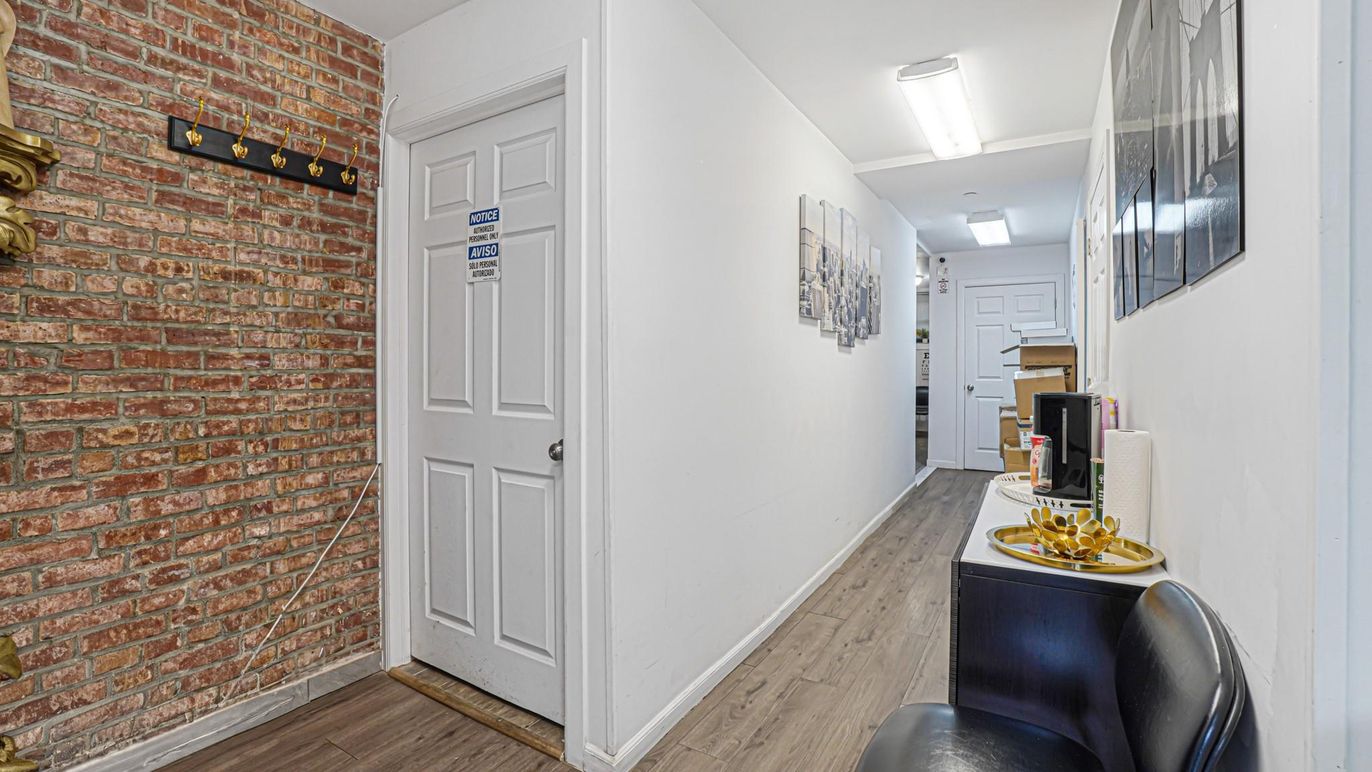 Interior, Stone Walls, Wood Texture Flooring