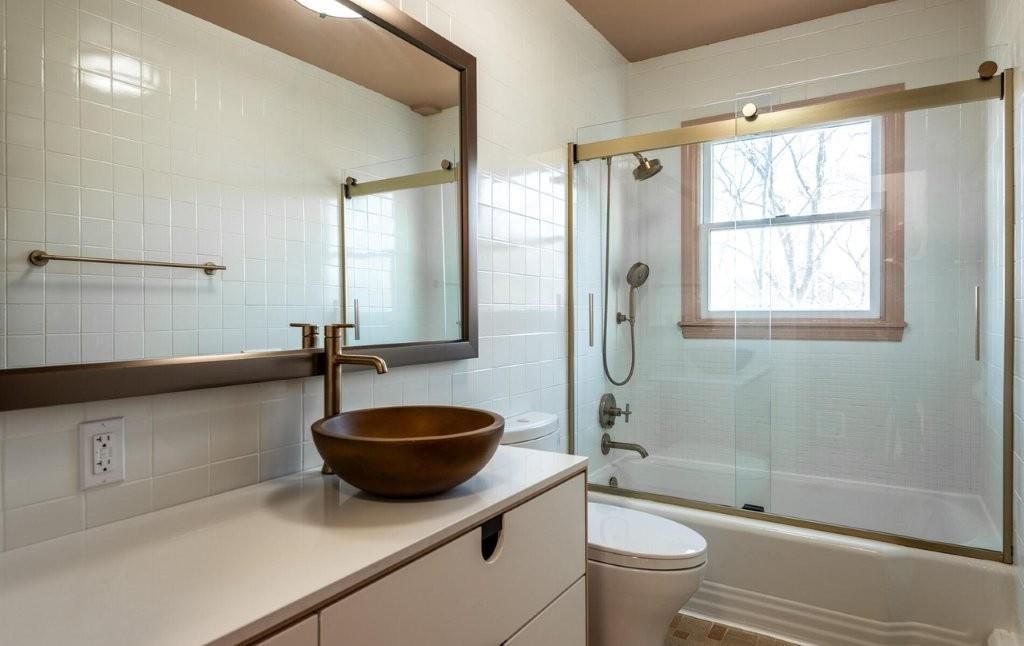 Bathroom, Glass Shower, Interior