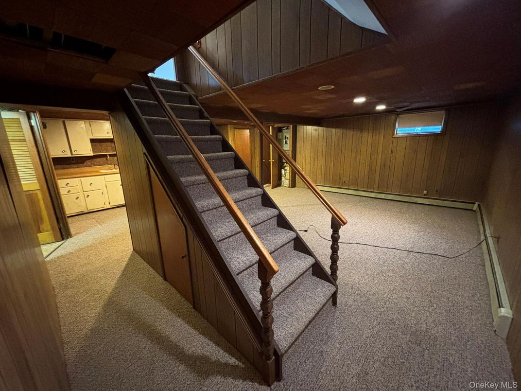 Interior, Recessed Lighting, Wooden Walls