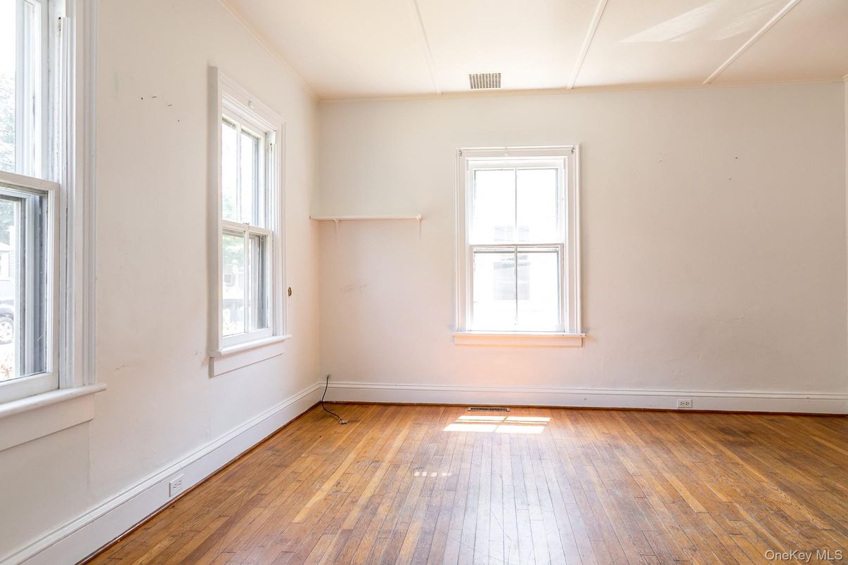 Empty room, Interior, Wood Texture Flooring