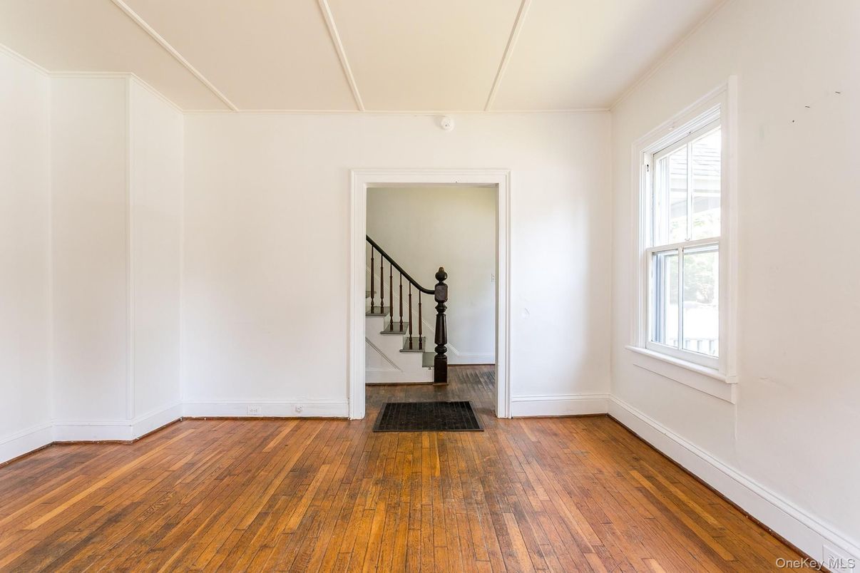 Empty room, Interior, Wood Texture Flooring