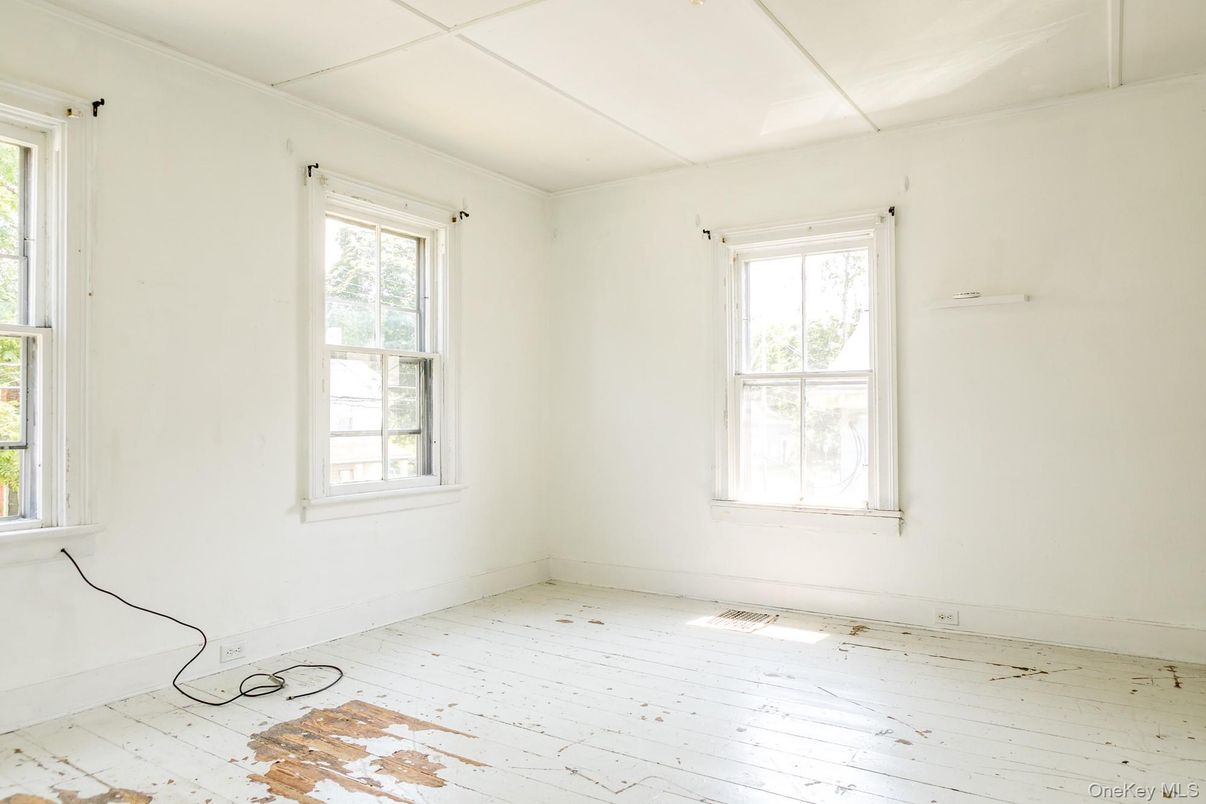 Empty room, Interior, Wood Texture Flooring