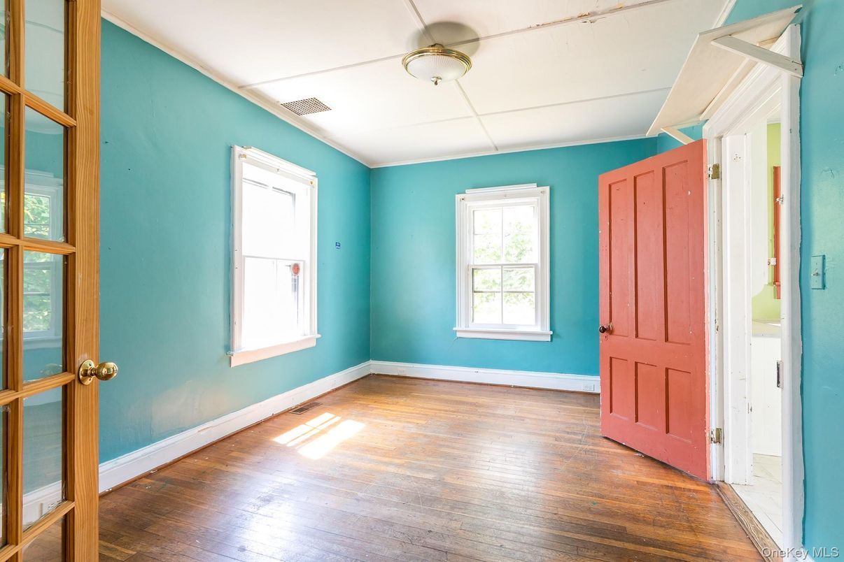 Empty room, Interior, Wood Texture Flooring