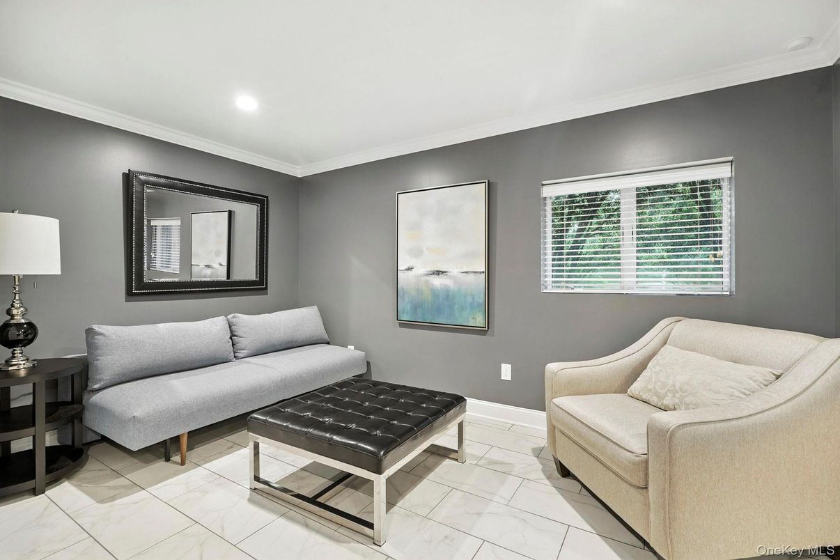 Interior, Living room, Marble, Recessed Lighting