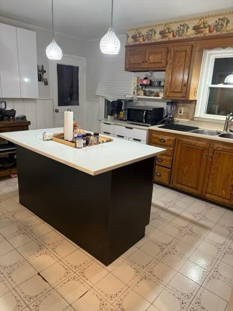 Interior, Kitchen, Pendant Lights