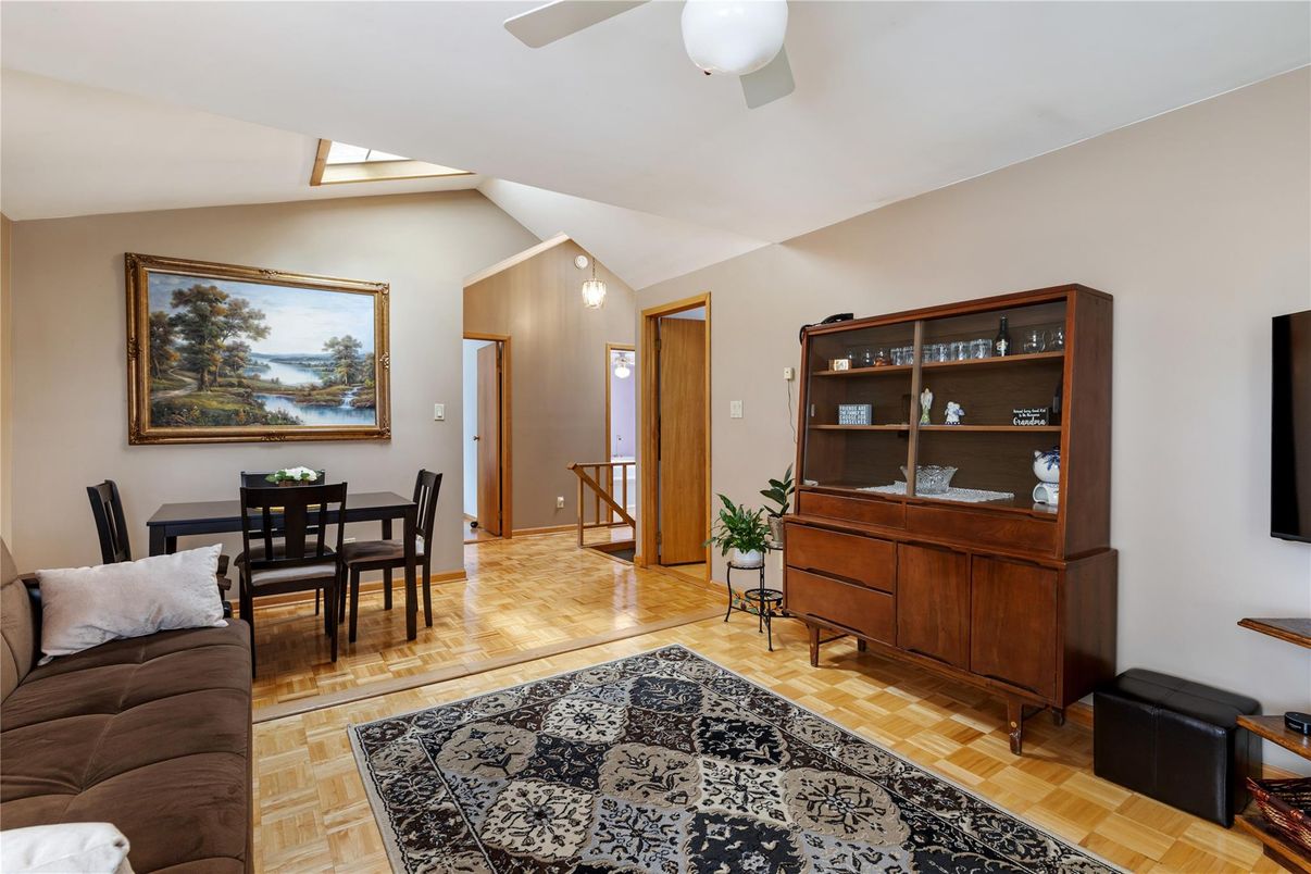 Dining room, Interior, Wood Texture Flooring