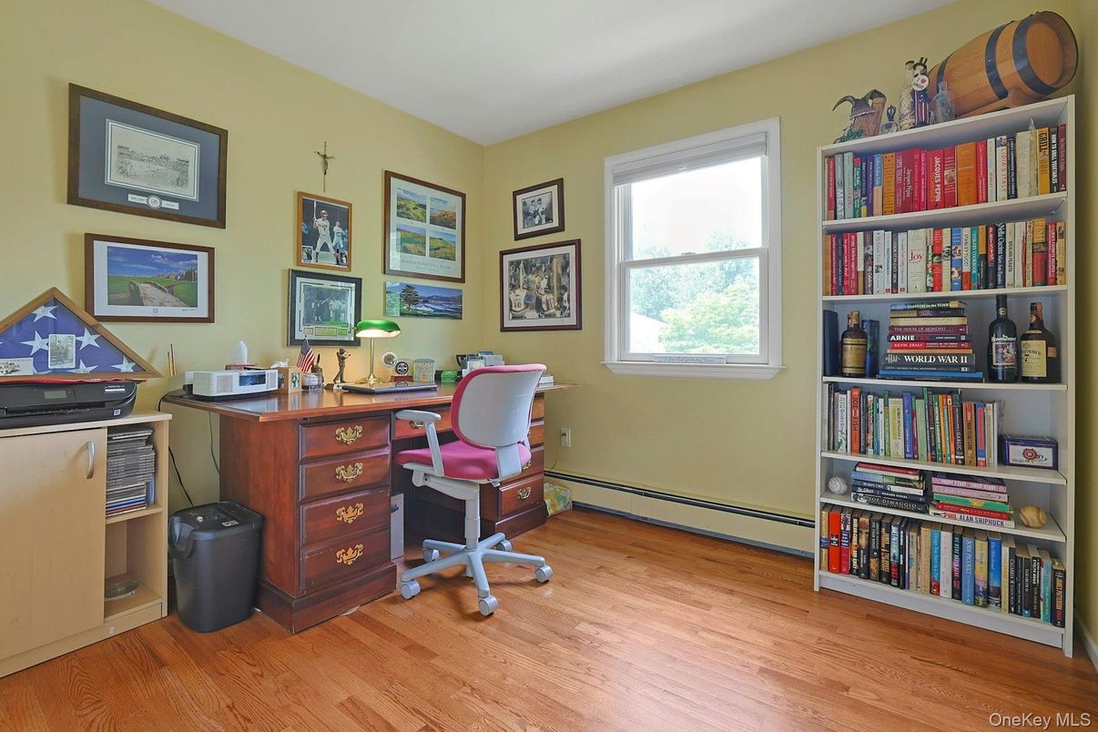 Home Office, Interior, Wood Texture Flooring