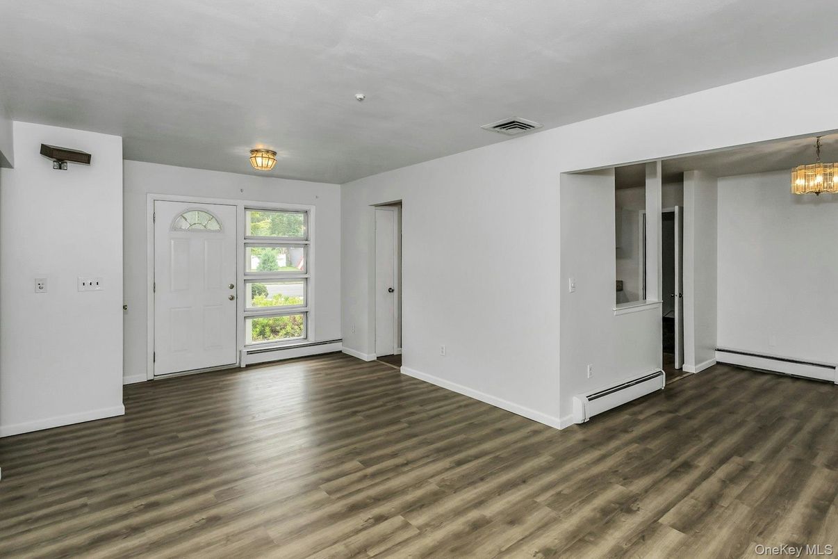 Empty room, Interior, Wood Texture Flooring