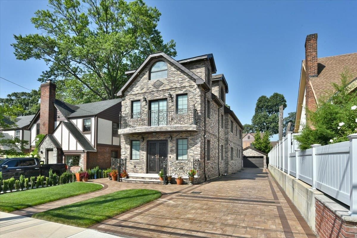 Exterior, Facade, Brick Facade, Tudor Revival
