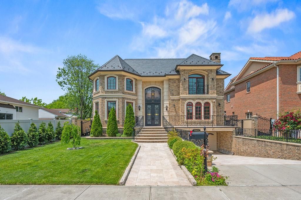 Exterior, Facade, Brick Facade, French Provincial