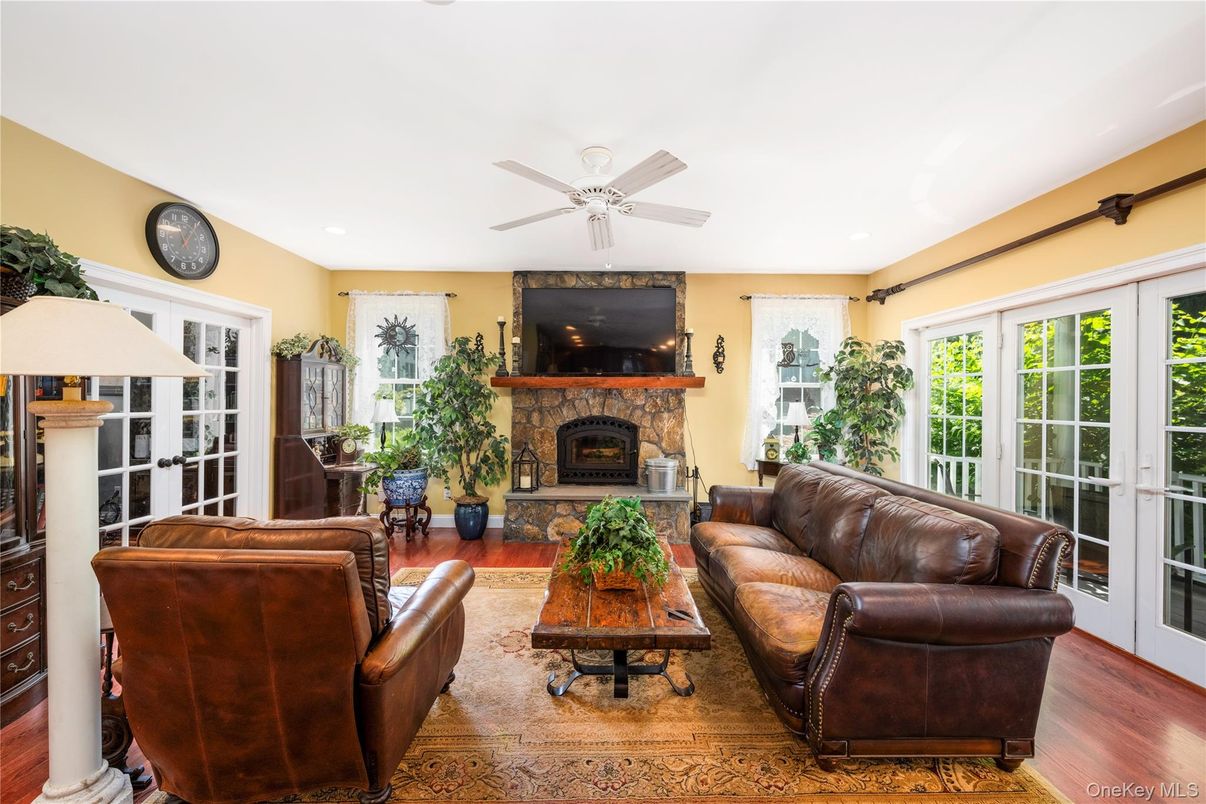 Fireplace, Interior, Living room, Wood Texture Flooring