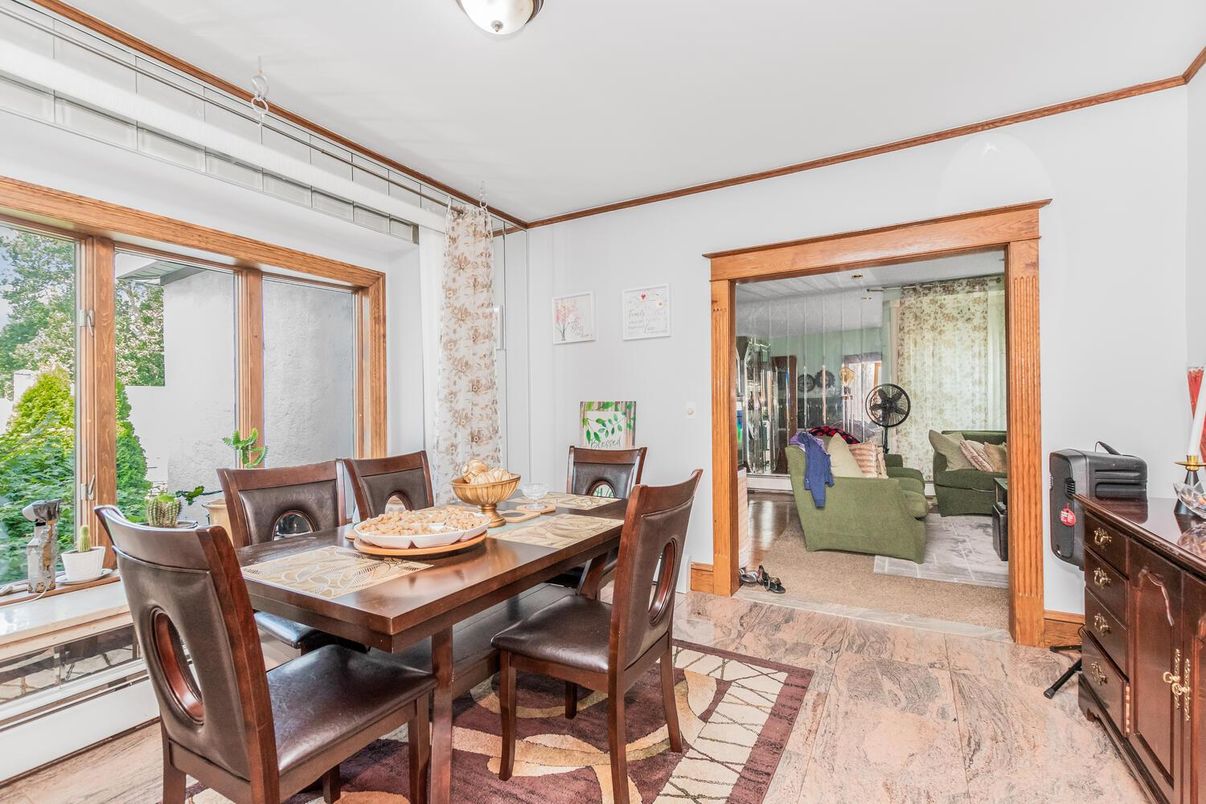 Dining room, Interior, Wood Texture Flooring