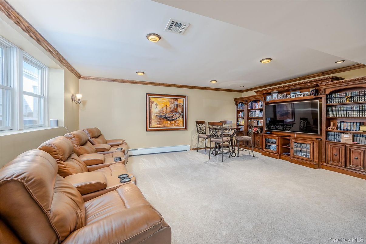 Home Theatre Room, Dining room, Interior, Living room, Recessed Lighting