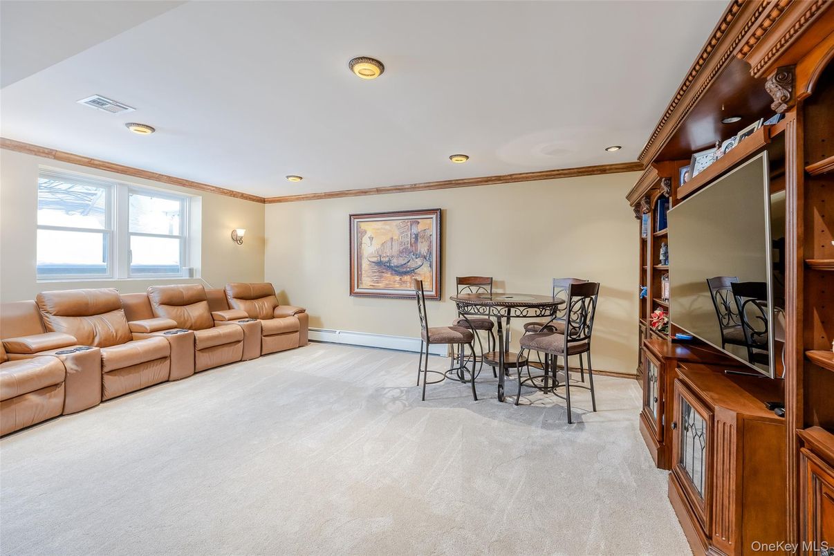 Home Theatre Room, Dining room, Interior, Living room, Projection Screen, Recessed Lighting, Theatre Room