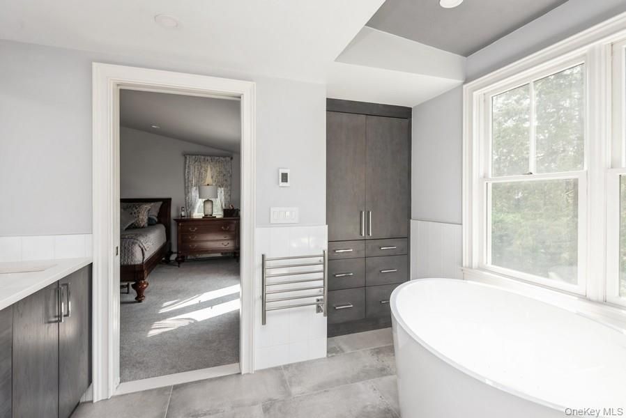 Bathroom, Free Standing Baths, Interior, Recessed Lighting