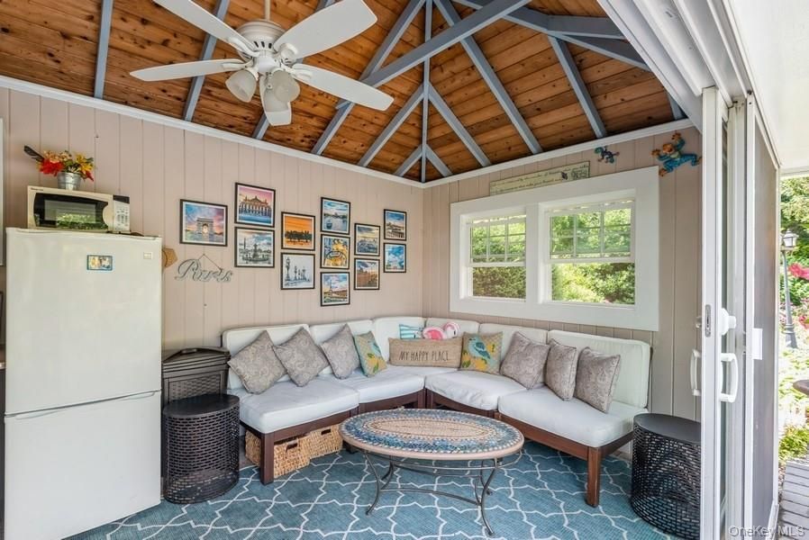 Interior, Living room, Wooden Ceilings