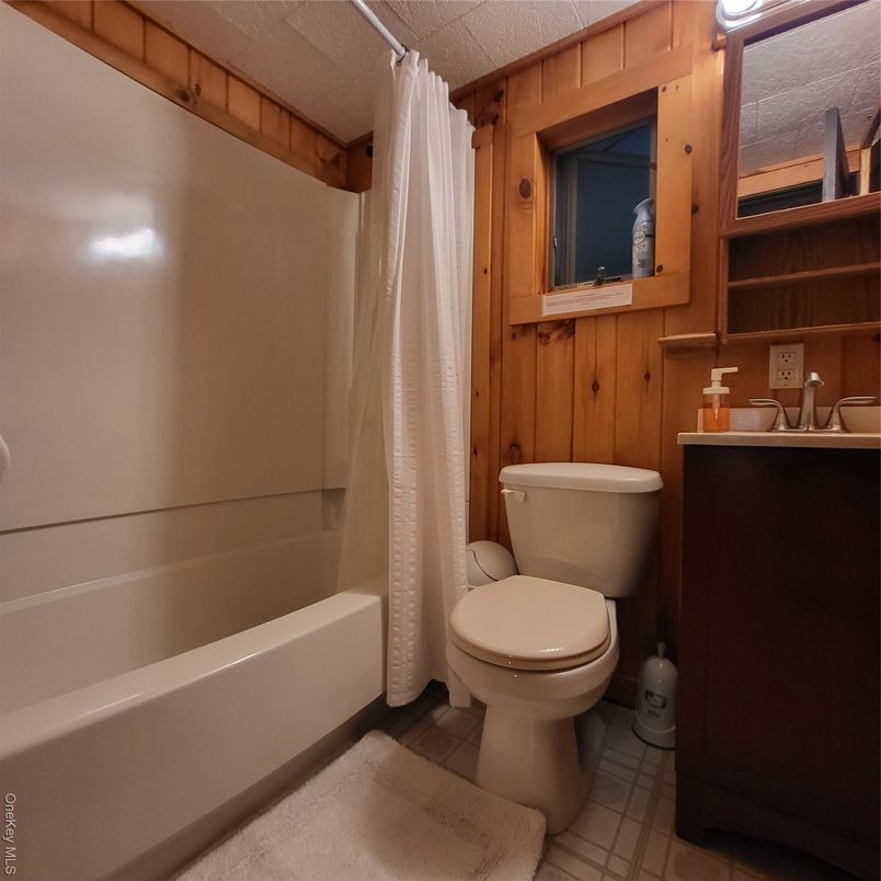 Bathroom, Interior, Wooden Walls