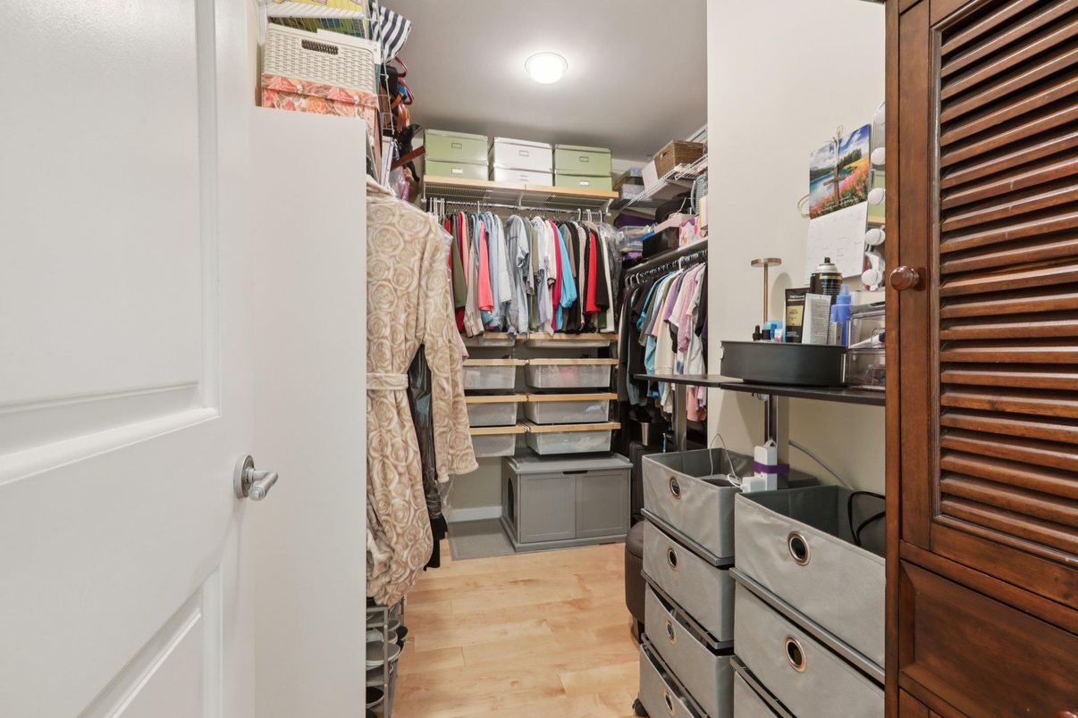 Interior, Walk-in Closets, Wood Texture Flooring