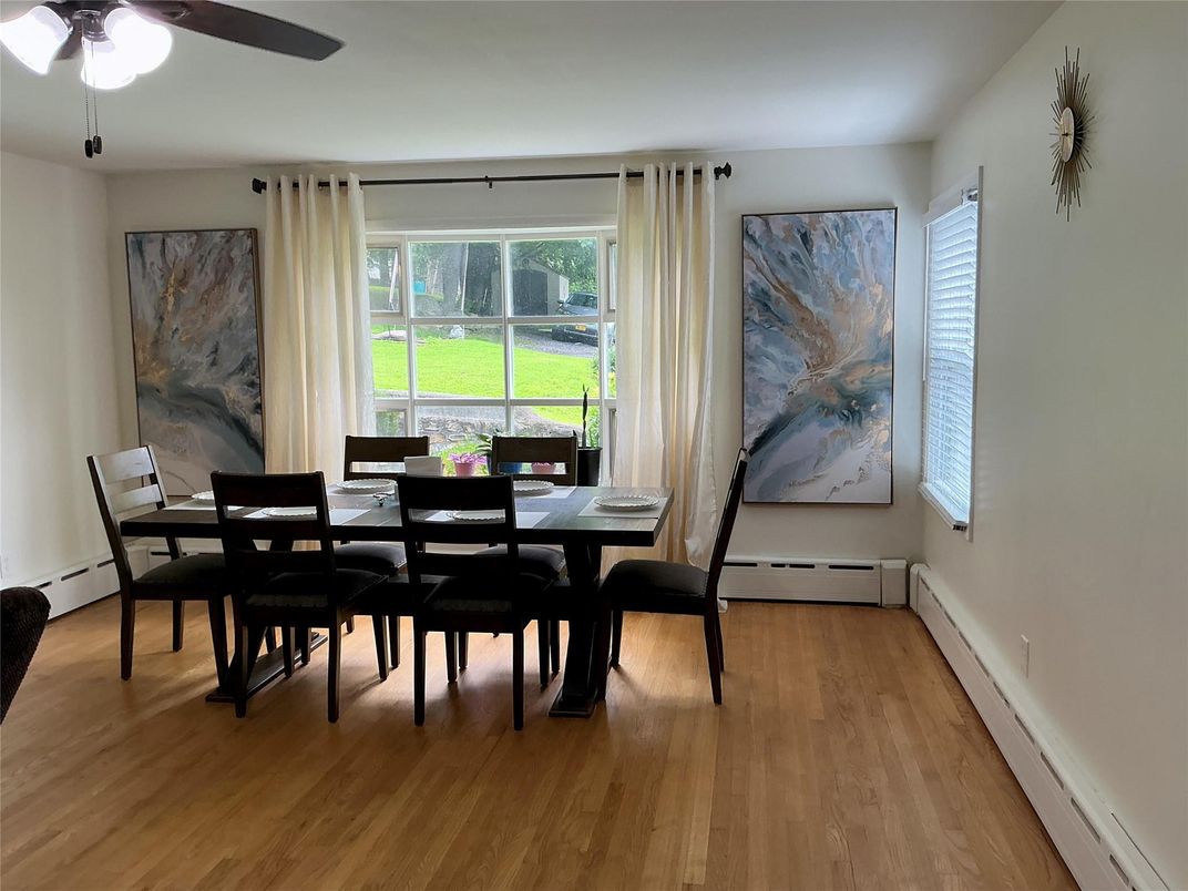 Dining room, Interior, Wood Texture Flooring