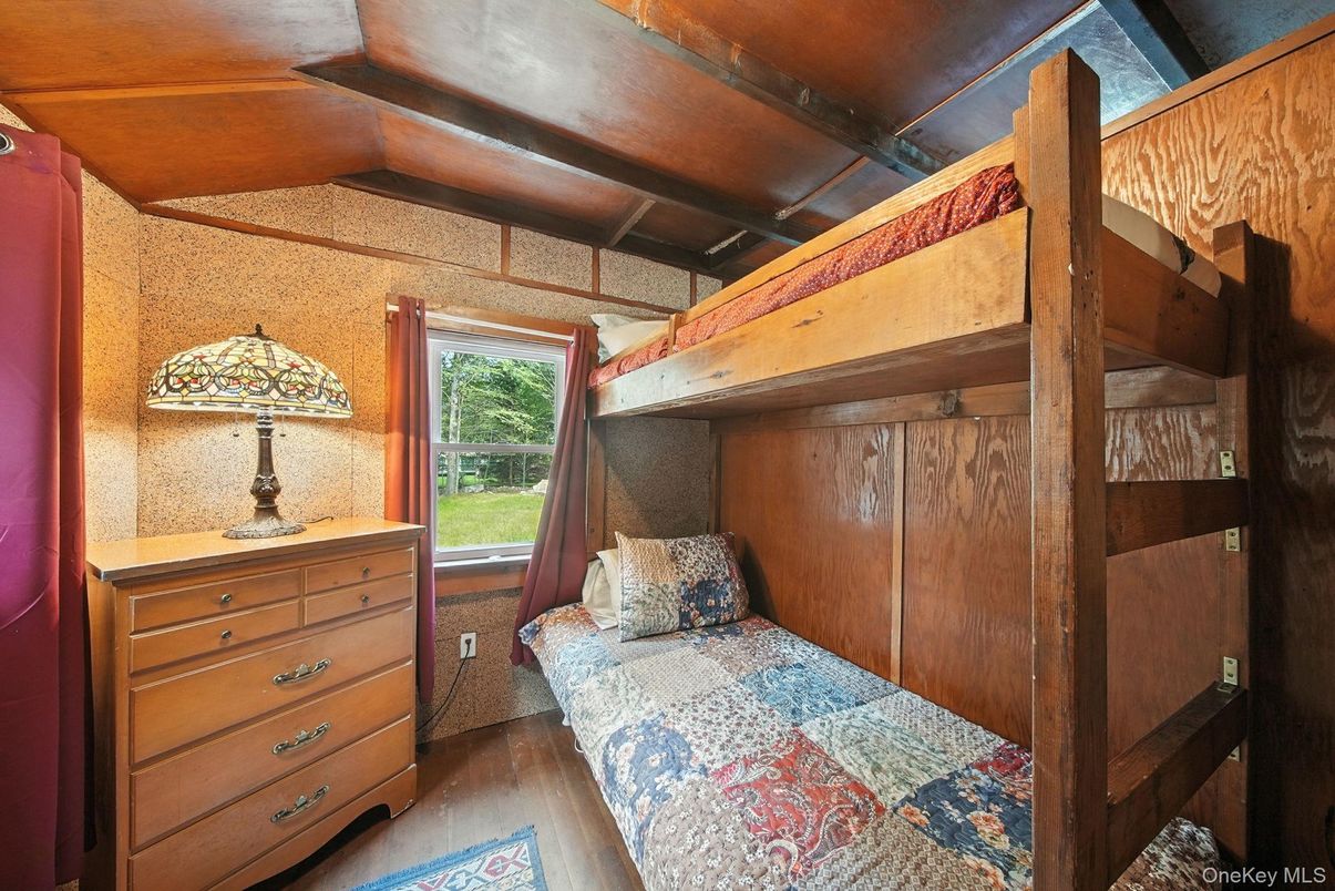 Bedroom, Interior, Wooden Beams, Wood Texture Flooring