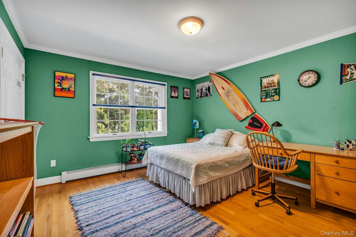 Bedroom, Home Office, Interior, Wood Texture Flooring