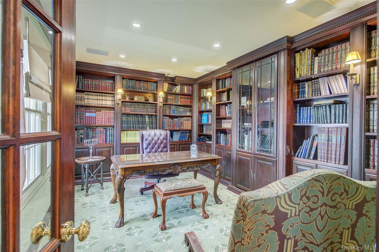 Home Office, Interior, Recessed Lighting