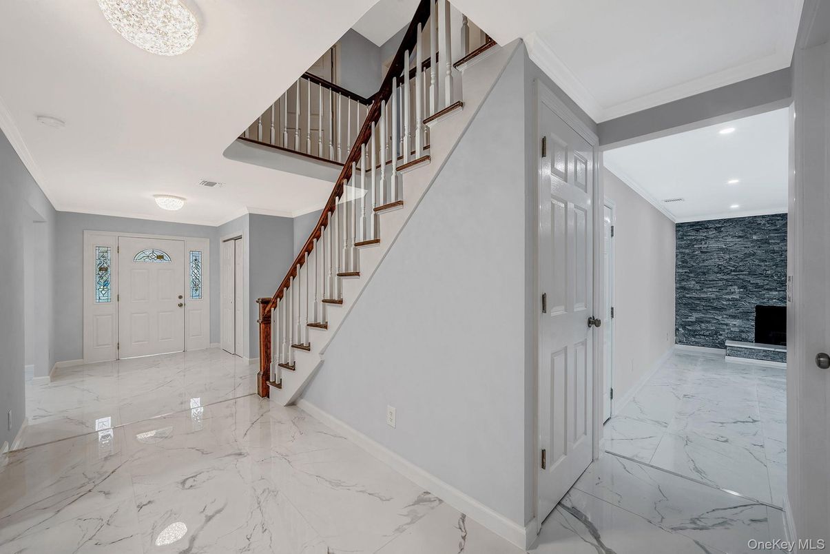 Interior, Marble, Recessed Lighting