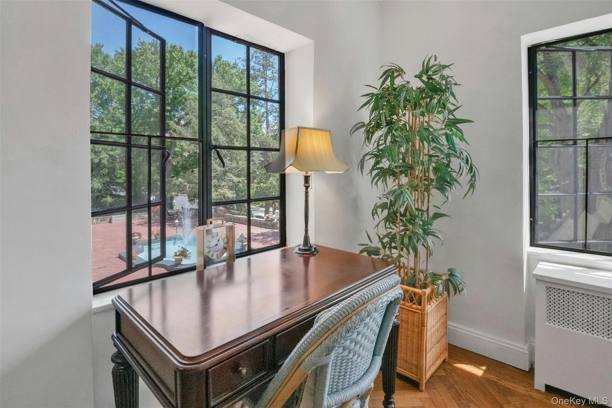 Home Office, Interior, Wood Texture Flooring