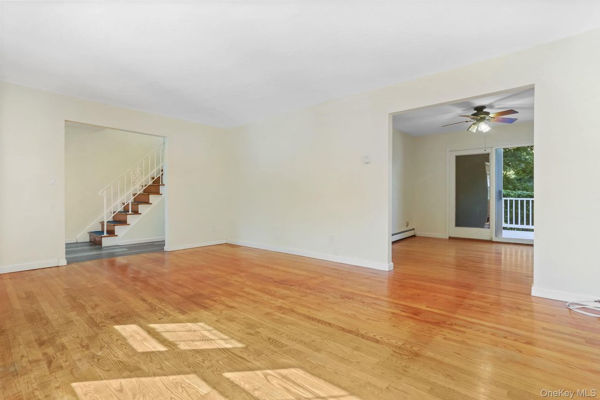 Empty room, Interior, Wood Texture Flooring