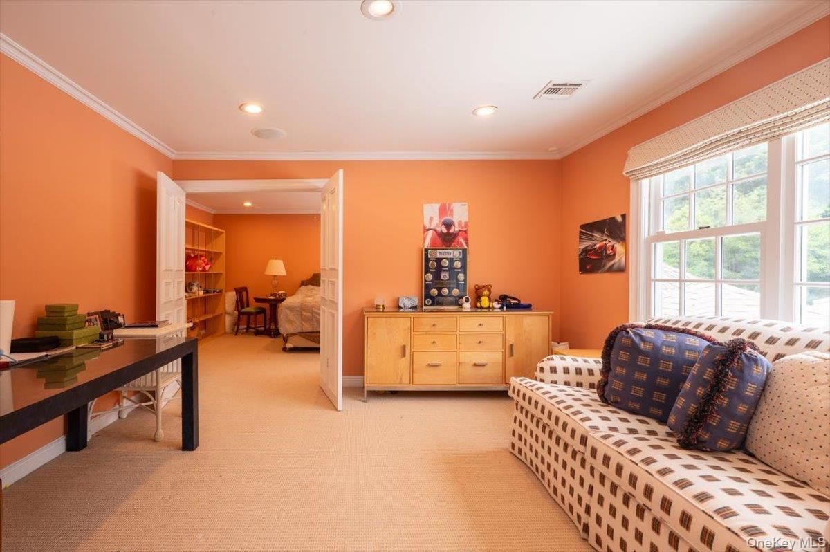 Bedroom, Home Office, Interior, Recessed Lighting