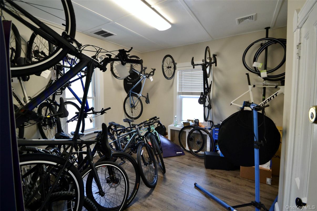 Fitness Equipment, Interior, Wood Texture Flooring