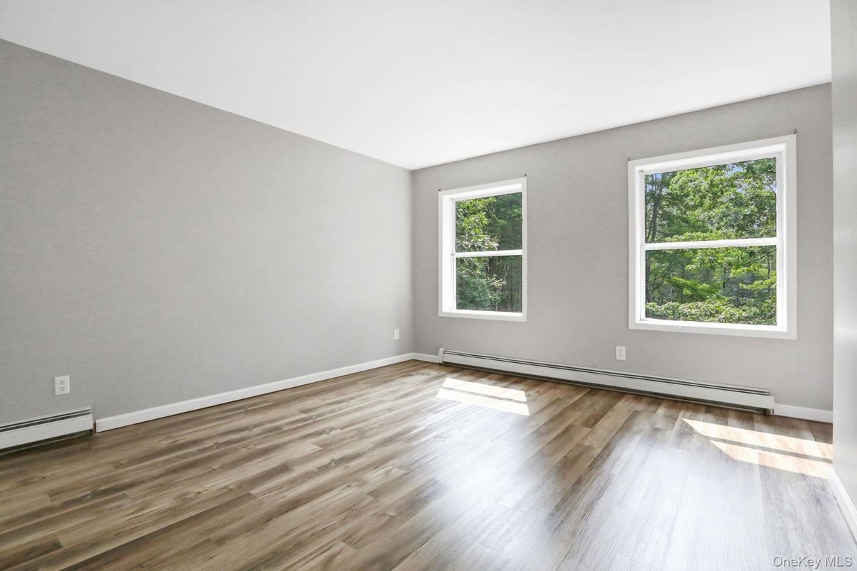 Empty room, Interior, Wood Texture Flooring