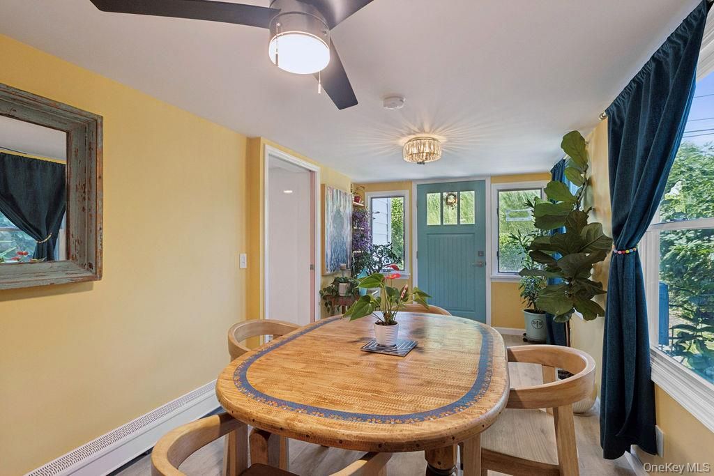 Dining room, Interior, Wood Texture Flooring