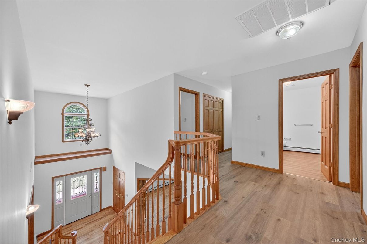 Chandelier, Interior, Wood Texture Flooring