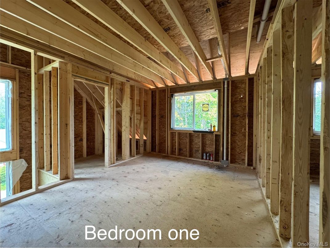 Empty room, Interior, Wooden Beams, Wooden Ceilings, Wooden Walls