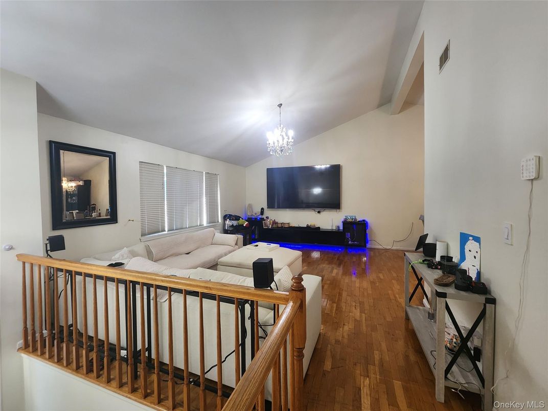 Chandelier, Interior, Living room, Wood Texture Flooring