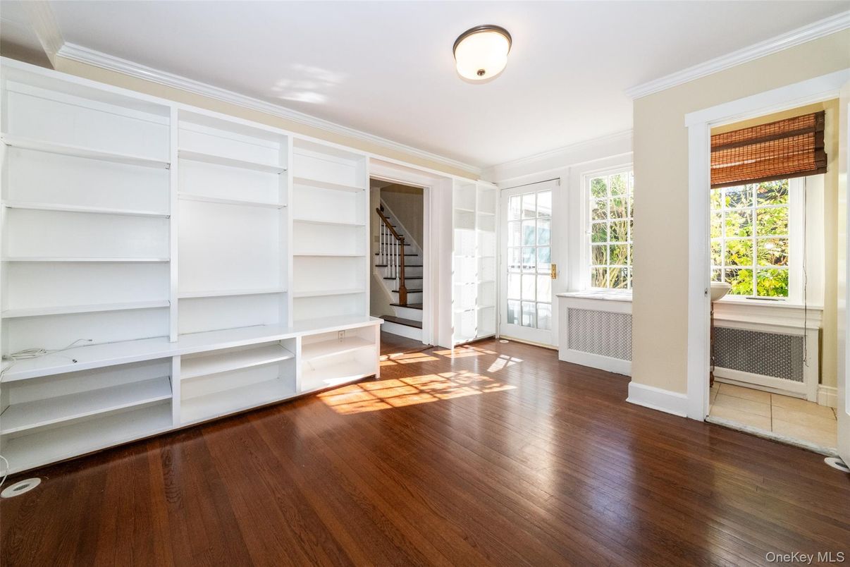 Empty room, Interior, Wood Texture Flooring