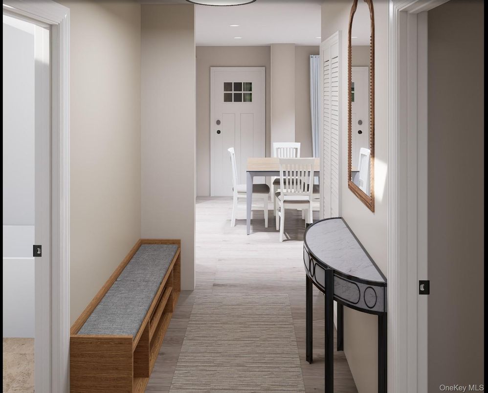 Dining room, Interior, Recessed Lighting