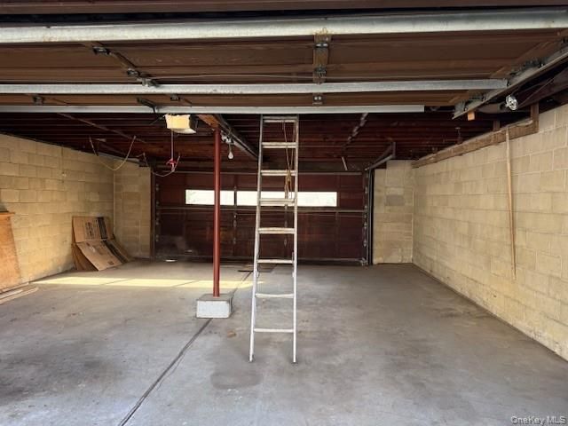 Garage, Interior, Stone Walls, Wooden Beams, Wooden Walls