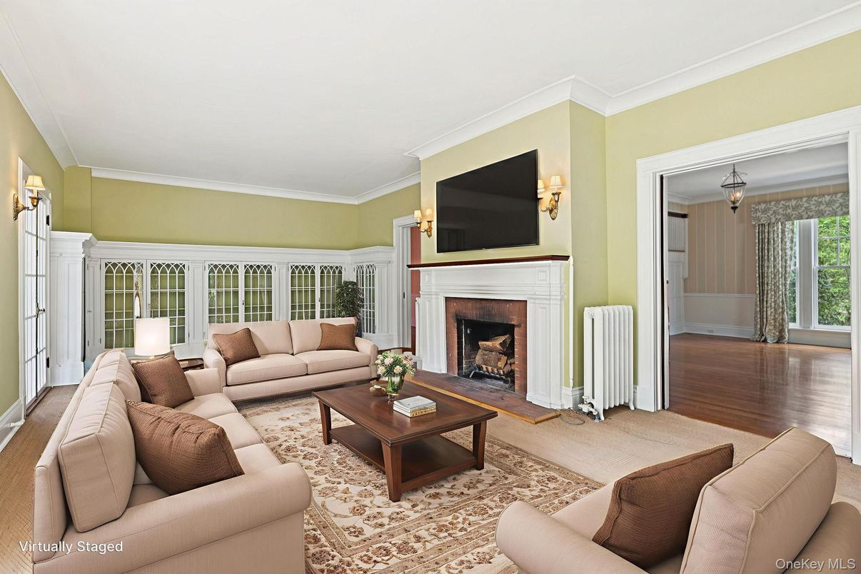 Fireplace, Interior, Living room, Wood Texture Flooring
