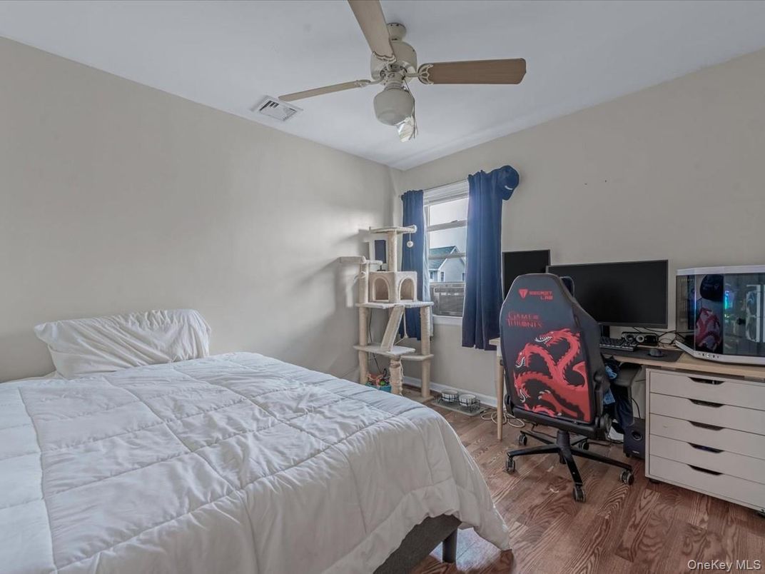 Bedroom, Home Office, Interior, Wood Texture Flooring