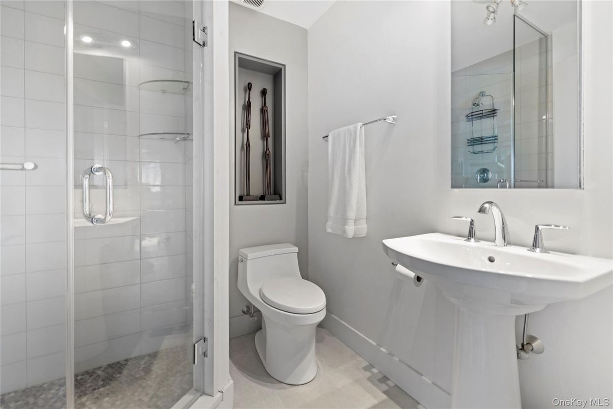 Bathroom, Glass Shower, Interior