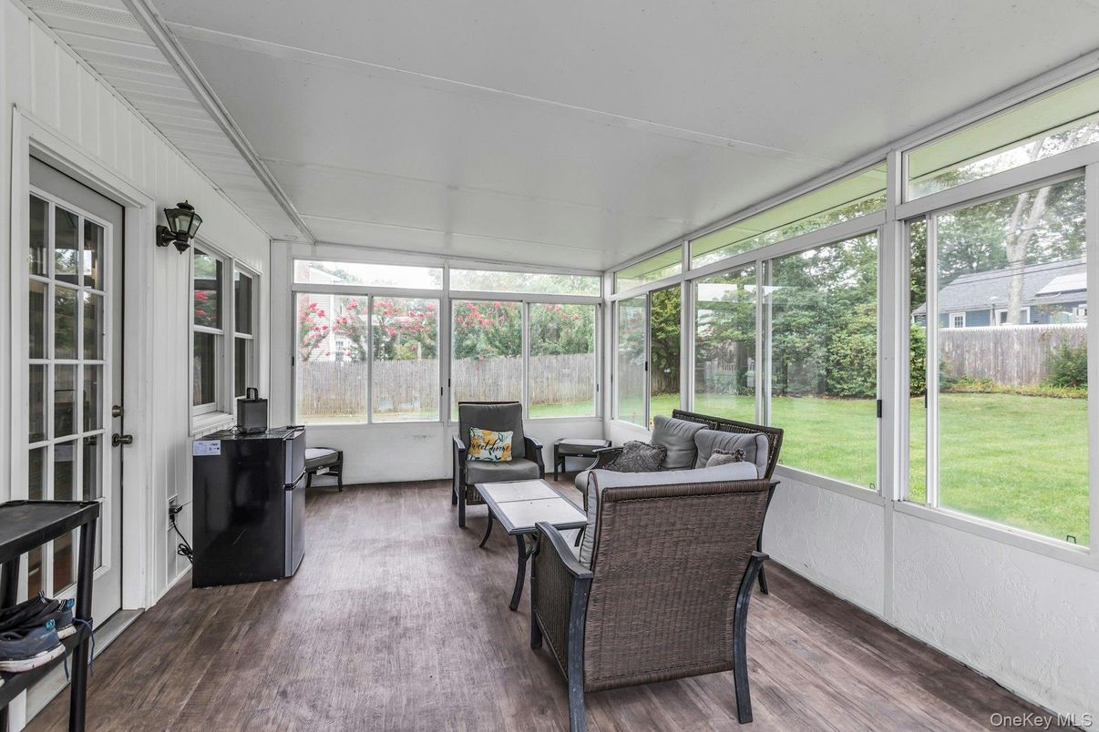 Interior, Sun Room, Wood Texture Flooring